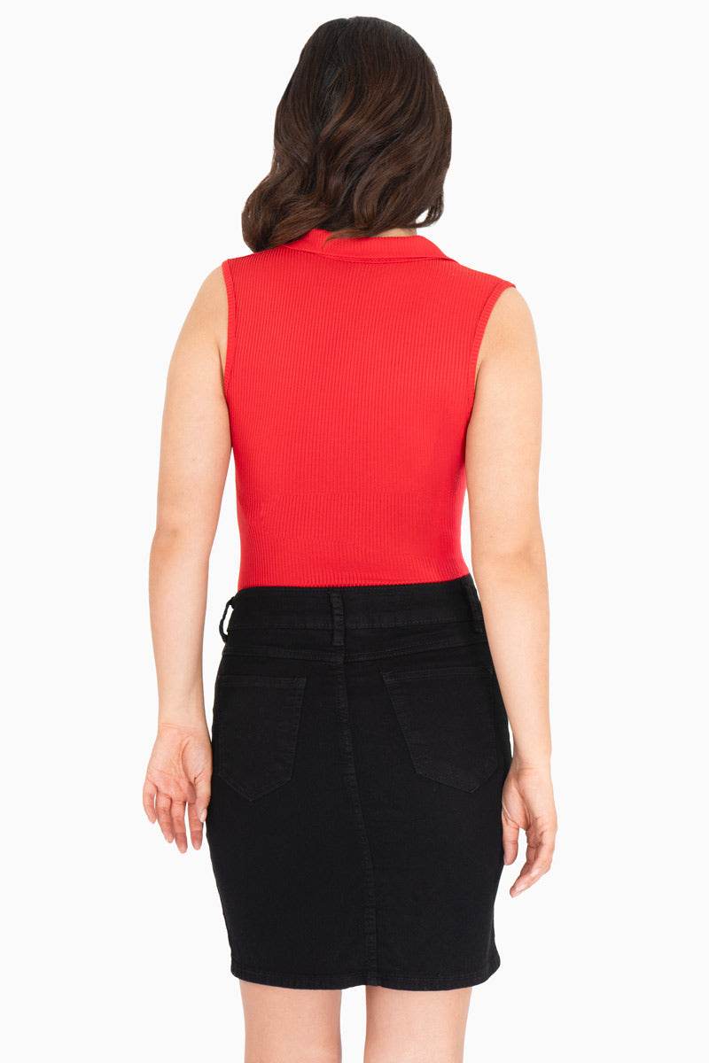 Falda con bordado de flores – Casual y elegante - Santory Ropa  (7473584767043)