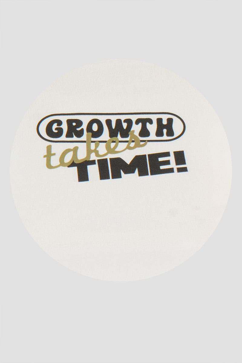 Playera crop top estampada manga corta