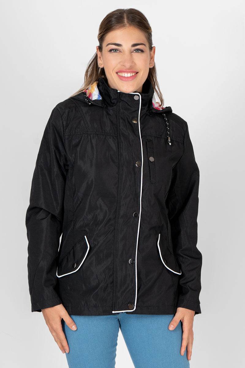 Chamarra con forro estampado - Santory Ropa  (7423687983171)