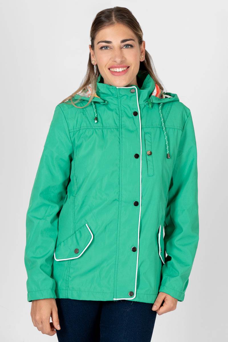 Chamarra con forro estampado - Santory Ropa  (7423687983171)