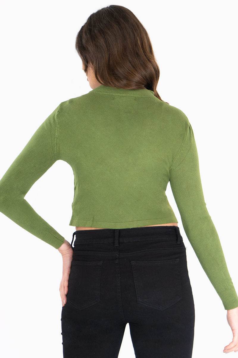 Suéter estampado con cierre - Santory Ropa  (7467880022083)