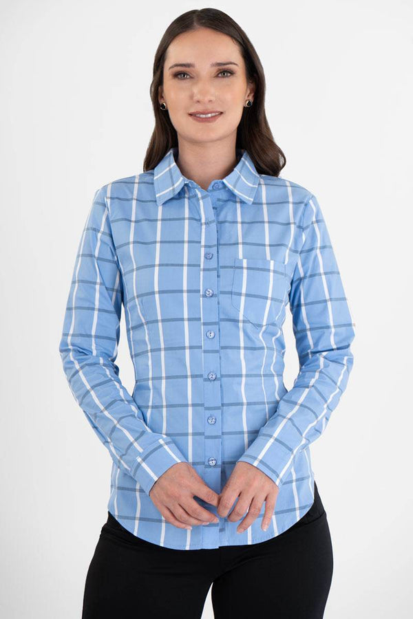 Camisa de cuadros con bolsa - Santory Ropa  (7437317734467)