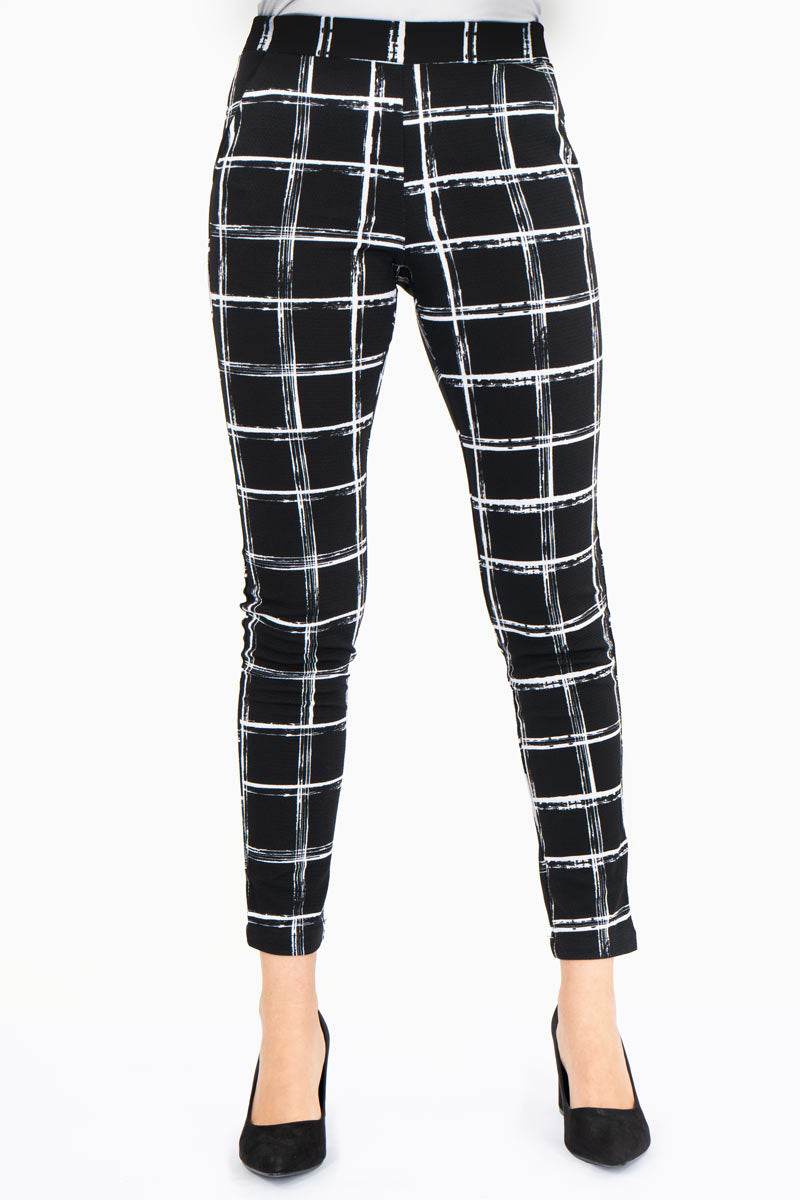 Pantalón de cuadros con resorte - Santory Ropa  (7454855364675)