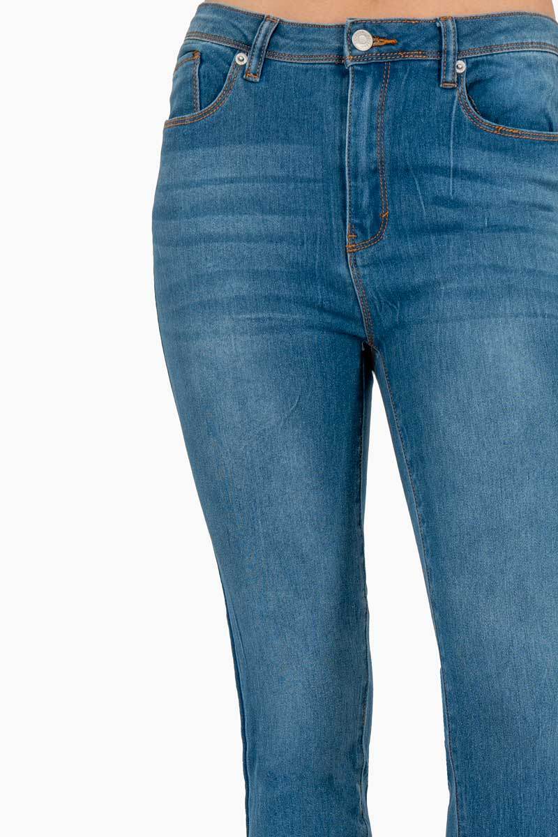 Jeans tiro medio con bolsas - Santory Ropa  (7467149459523)