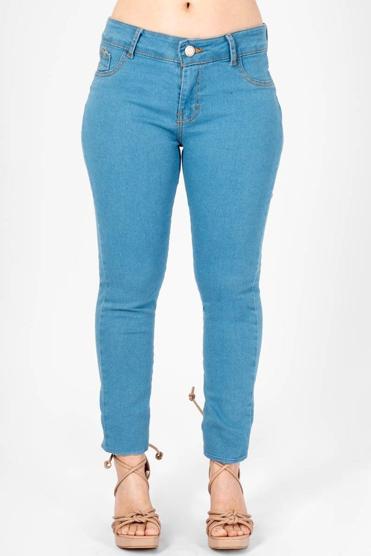 Jeans básico con bolsas - Santory Ropa  (7417451774019)