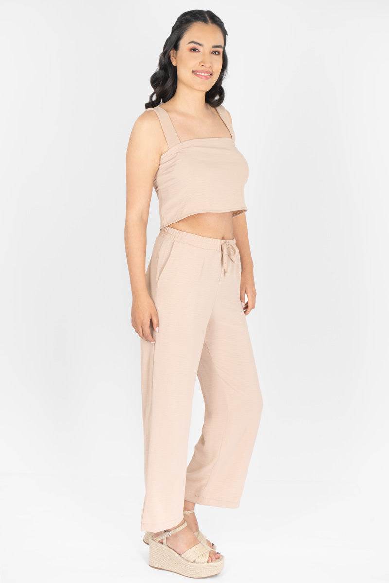 Conjunto con top y pantalón - Santory Ropa  (6953916104771)