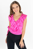 Blusa sin mangas escote V