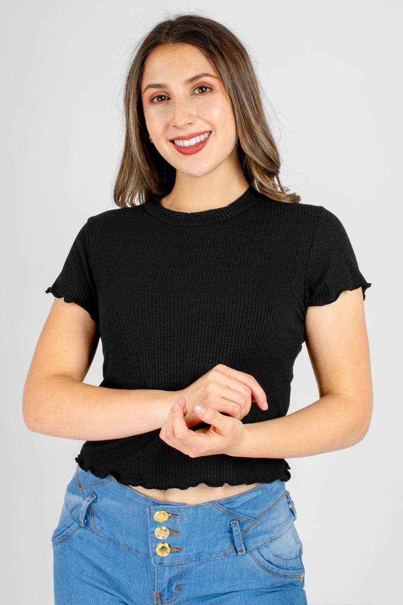 Playera lisa manga corta - Santory Ropa  (6593522663491)